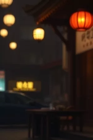 科幻片《猎户座回声》海报，射电望远镜阵列与星轨长曝光